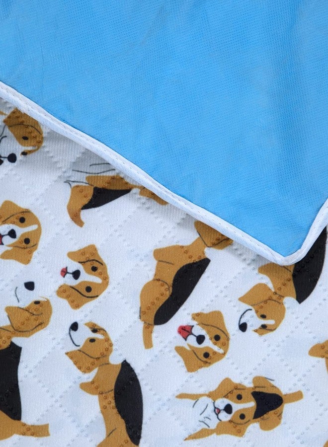 AAZEEM Soft Light Weight Mat for Dogs,Cats & Pets, (Size-M),Multi - Image 4